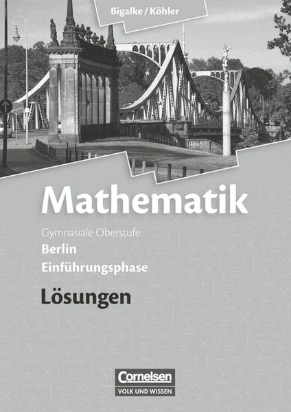 Produktbild: Mathematik Sekundarstufe II Einf&uuml;hrungsphase. L&ouml;sungen zum Sch&uuml;lerbuch Berlin