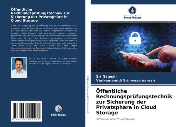 Produktbild: &Ouml;ffentliche Rechnungspr&uuml;fungstechnik zur Sicherung der Privatsph&auml;re in Cloud Storage