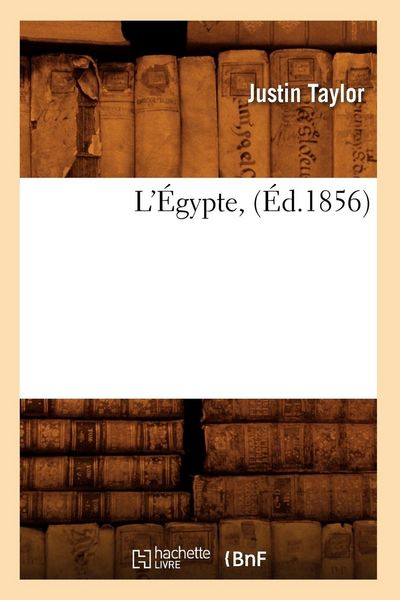Produktbild: L'&Eacute;gypte, (&Eacute;d.1856)