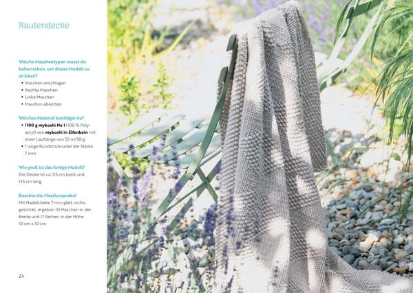 Produktbild: Kuschelige Decken und Plaids stricken und h&auml;keln