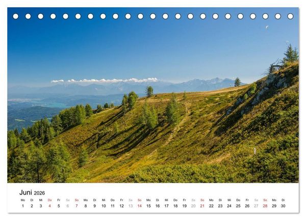 Produktbild: Unbekanntes K&auml;rnten (Tischkalender 2026 DIN A5 quer), CALVENDO Monatskalender