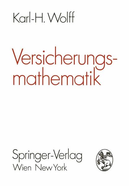 Produktbild: Versicherungsmathematik