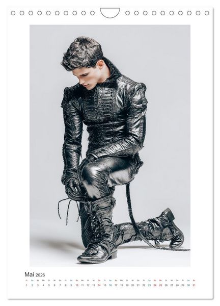 Produktbild: Art Fashion in Leder (Wandkalender 2026 DIN A4 hoch), CALVENDO Monatskalender