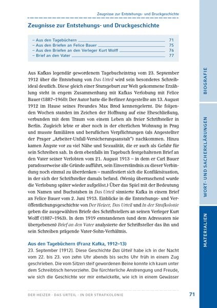 Produktbild: Der Heizer / Das Urteil / In der Strafkolonie