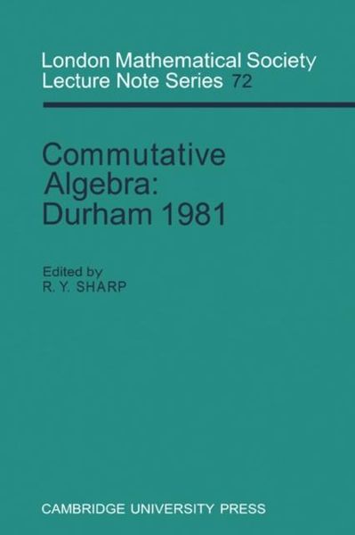Produktbild: Commutative Algebra