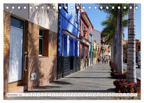 Produktbild: Puerto de la Cruz. Teneriffa Urlaub. (Tischkalender 2026 DIN A5 quer), CALVENDO Monatskalender