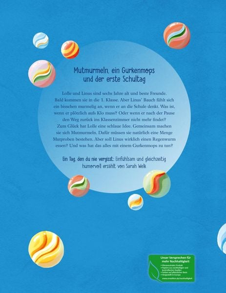 Produktbild: Mutmurmeln für den ersten Schultag