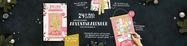 Produktbild: 24 X-MAS SECRETS - Rubbel-Adventskalender - Geschenke-Express