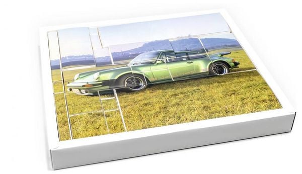 Produktbild: FRANZIS 67233 - Porsche 911 Turbo Adventskalender Oakgr&uuml;nmetallic