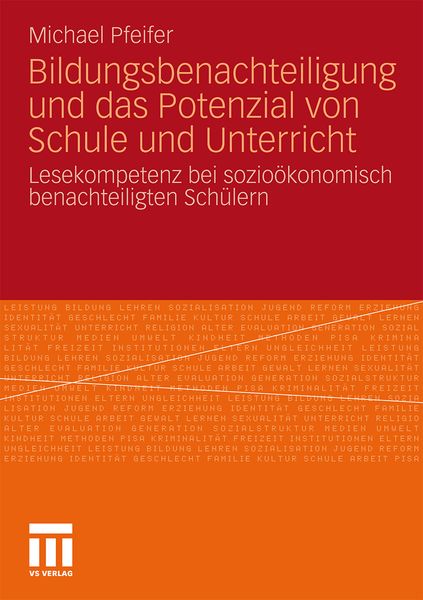 Produktbild: Bildungsbenachteiligung und das Potenzial von Schule und Unterricht