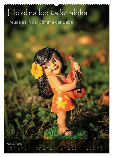 Produktbild: Hula Dancer - Hawaiianische Weisheiten (hochwertiger Premium Wandkalender 2026 DIN A2 hoch), Kunstdruck in Hochglanz