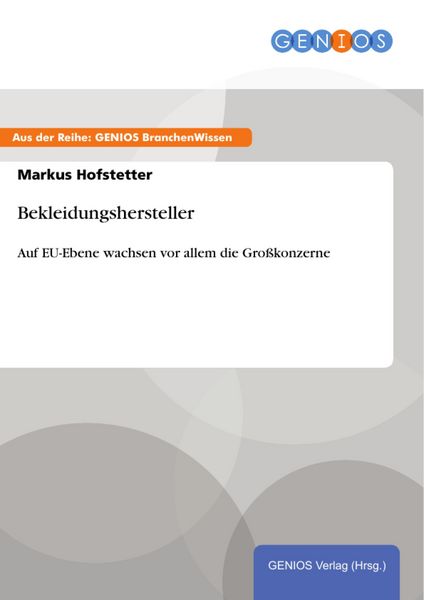 Produktbild: Bekleidungshersteller