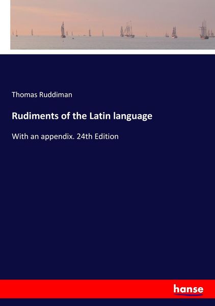 Produktbild: Rudiments of the Latin language