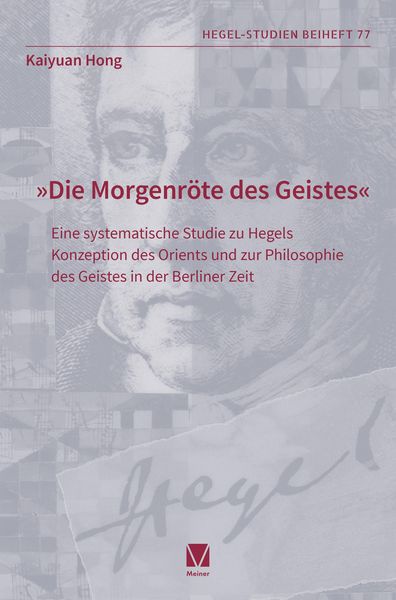 Produktbild: "Die Morgenr&ouml;te des Geistes"