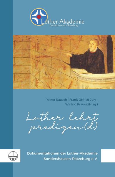 Produktbild: Luther lehrt predigen(d)