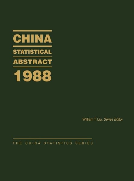 Produktbild: China Statistical Abstract 1988