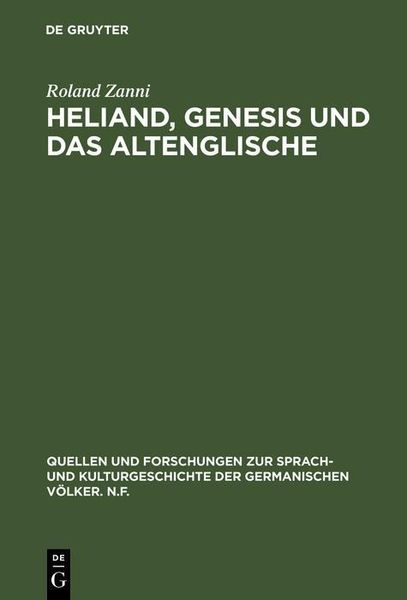 Produktbild: Heliand, Genesis und das Altenglische