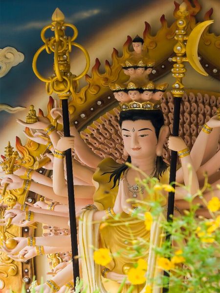CALVENDO Puzzle Jade Pagode, Ho-Chi-Minh-City,Vietnam, Asien | 1000 Teile Lege-Größe 64x48cm Foto-Puzzle für glückliche Stunden