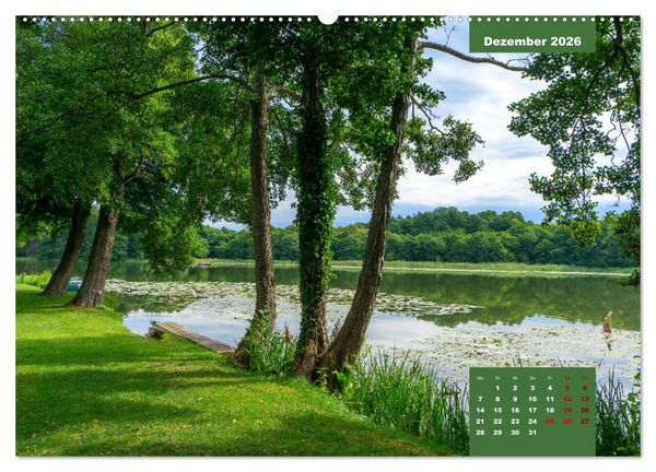 Produktbild: Lychen Uckermark (hochwertiger Premium Wandkalender 2026 DIN A2 quer), Kunstdruck in Hochglanz