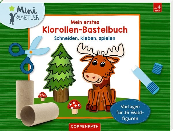 Produktbild: Mein erstes Klorollen-Bastelbuch - Im Wald