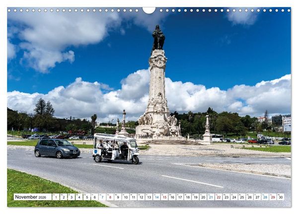 Produktbild: Mein Lissabon (Wandkalender 2026 DIN A3 quer), CALVENDO Monatskalender