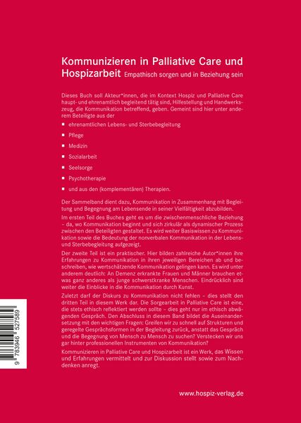 Produktbild: Kommunizieren in Palliative Care und Hospizarbeit