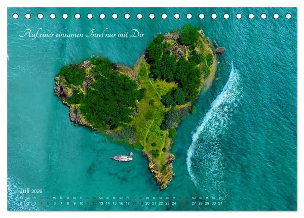 Produktbild: Emotionale Herzensdinge (Tischkalender 2026 DIN A5 quer), CALVENDO Monatskalender