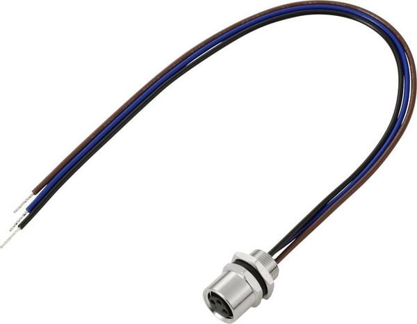 Produktbild: TRU COMPONENTS TC-13751980 Anschlussleitung M8 x 1 Buchse, gerade 0.2 m Polzahl Sensoren: 3 1 St.