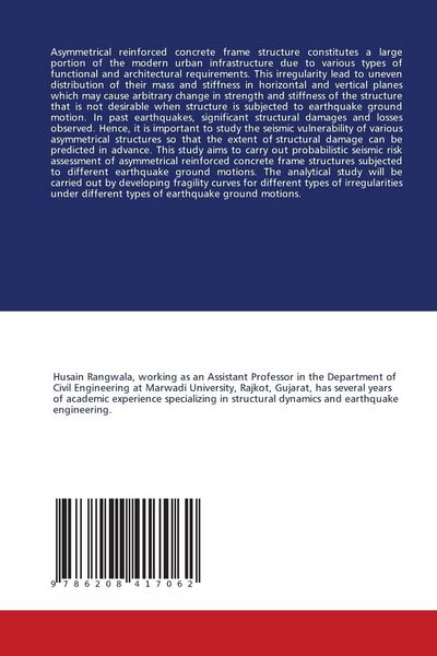 Produktbild: Seismic Fragility Analysis of Asymmetrical RC Frame Structures