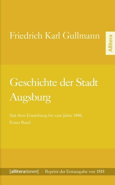 Produktbild: Geschichte der Stadt Augsburg
