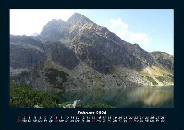 Produktbild: Landschaftskalender 2026 Fotokalender DIN A4