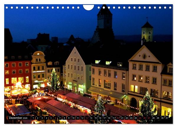 Produktbild: REGENSBURG - urbanes Leben (Wandkalender 2026 DIN A4 quer), CALVENDO Monatskalender