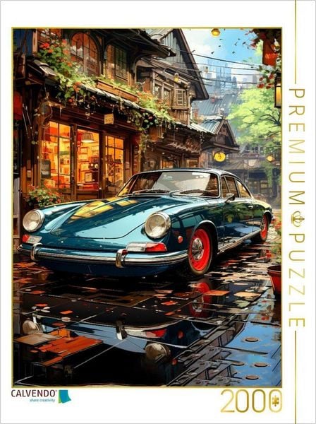 CALVENDO Puzzle Oldtimer | 2000 Teile Lege-Größe 90x67cm Foto-Puzzle für glückliche Stunden