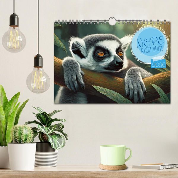 Produktbild: Nope - Heute Nicht (Wandkalender 2026 DIN A4 quer), CALVENDO Monatskalender
