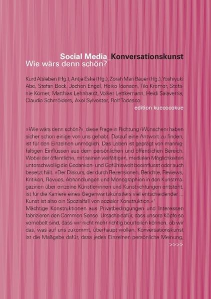 Produktbild: Social Media_Konversationskunst. Wie w&auml;rs denn sch&ouml;n?
