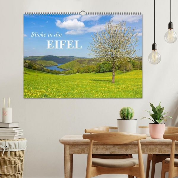 Produktbild: Blicke in die Eifel (Wandkalender 2026 DIN A2 quer), CALVENDO Monatskalender