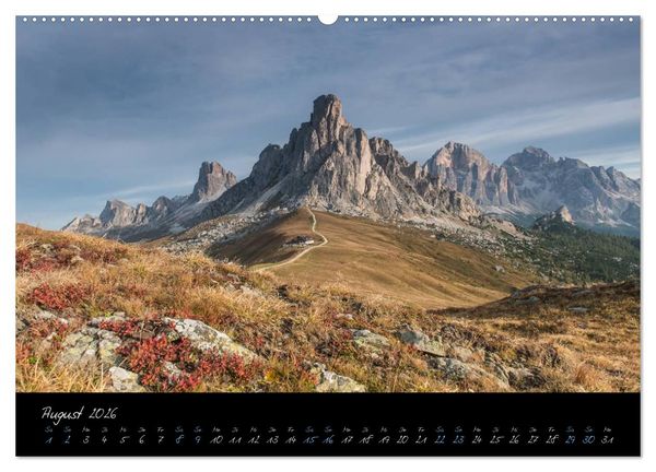 Produktbild: Dolomiten (Wandkalender 2026 DIN A2 quer), CALVENDO Monatskalender