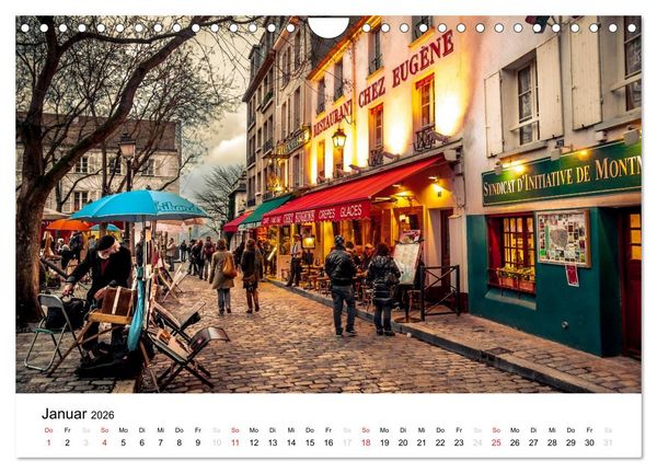 Produktbild: Paris, s'il vous pla&icirc;t! (Wandkalender 2026 DIN A4 quer), CALVENDO Monatskalender