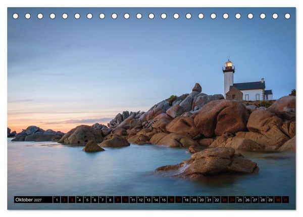 Produktbild: Armorica - Bretagne, Land am Ende der Welt (Tischkalender 2027 DIN A5 quer), CALVENDO Monatskalender