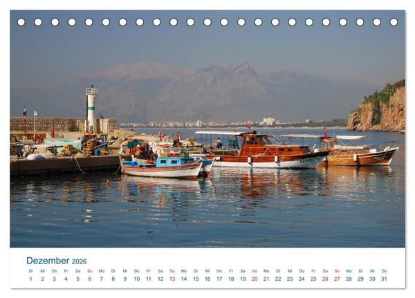 Produktbild: T&uuml;rkei - Reise ins Blaue (Tischkalender 2026 DIN A5 quer), CALVENDO Monatskalender