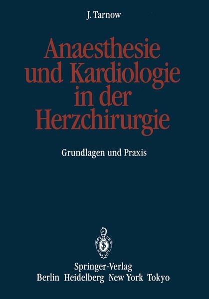 Produktbild: Anaesthesie und Kardiologie in der Herzchirurgie