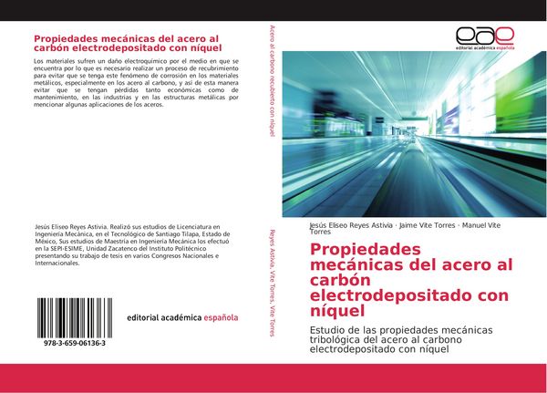 Produktbild: Propiedades mec&aacute;nicas del acero al carb&oacute;n electrodepositado con n&iacute;quel