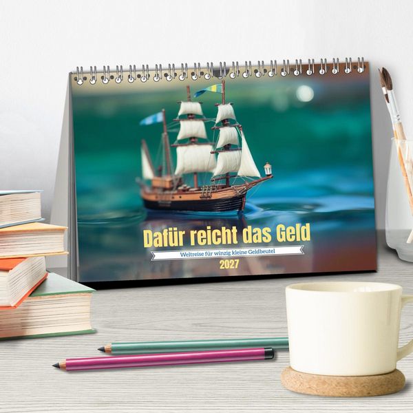 Produktbild: Daf&uuml;r reicht das Geld (Tischkalender 2027 DIN A5 quer), CALVENDO Monatskalender