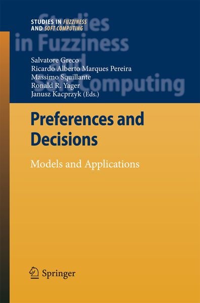 Produktbild: Preferences and Decisions