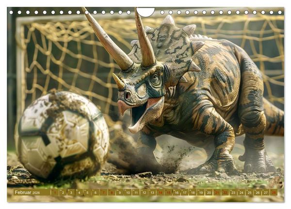 Produktbild: Wie w&auml;re es mit einem Dinosaurier als Haustier? (Wandkalender 2026 DIN A4 quer), CALVENDO Monatskalender