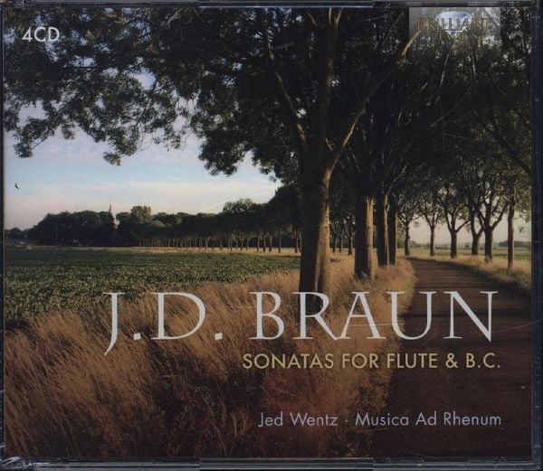 Produktbild: Braun,J.D.:Sonatas For Traverso Flute &B.C.