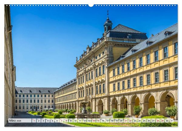 Produktbild: W&Uuml;RZBURG Historisches Stadtherz (hochwertiger Premium Wandkalender 2026 DIN A2 quer), Kunstdruck in Hochglanz