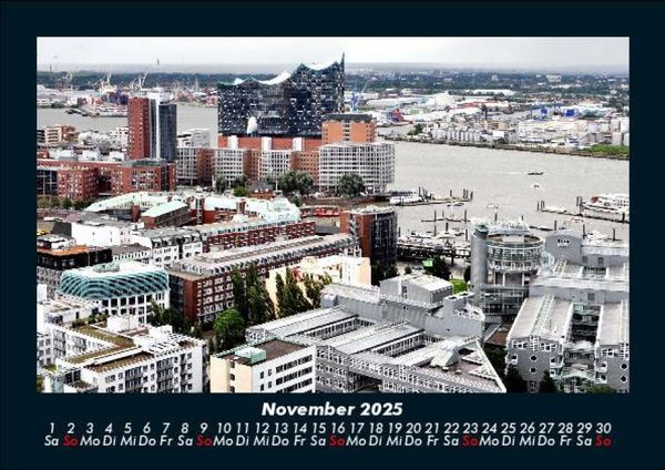Produktbild: Hamburg 2025 Fotokalender DIN A5