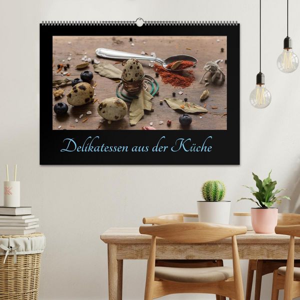 Produktbild: Delikatessen aus der K&uuml;che (Wandkalender 2026 DIN A2 quer), CALVENDO Monatskalender