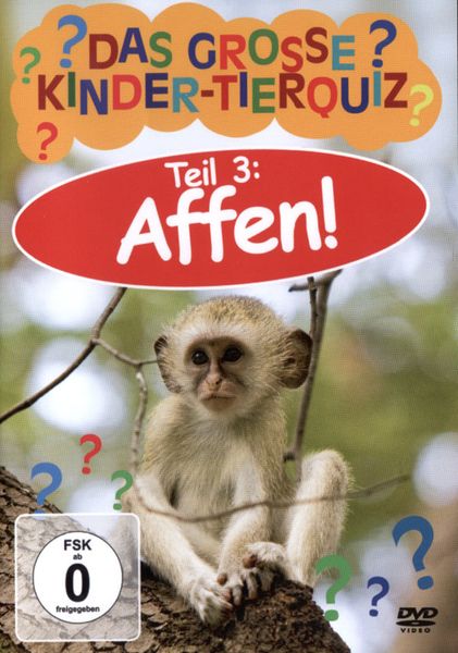Produktbild: Das grosse Kinder-Tierquiz - Affen!